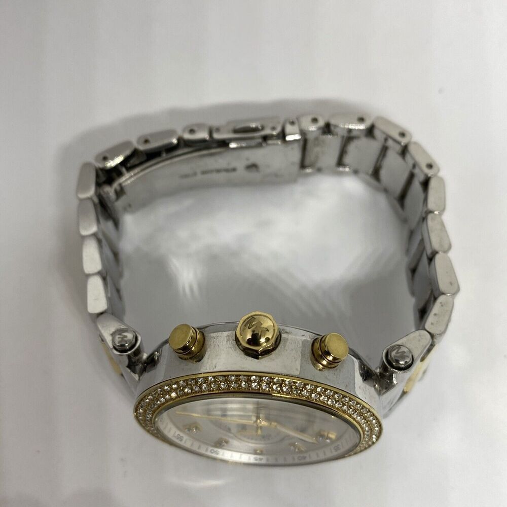 Michael Kors Parker MK5925 Womens Stainless Steel Analog Dial Quartz Watch WO514 - Picture 8 of 12